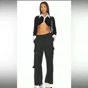 WeWoreWhat Wide Leg Utility Pants